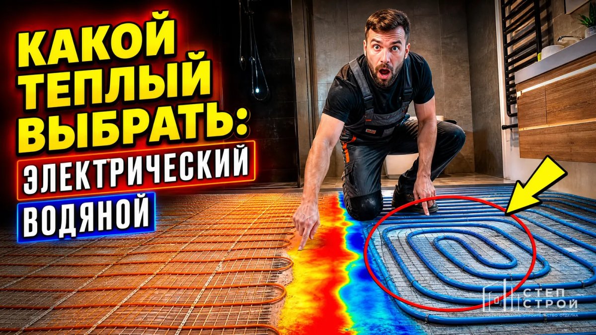 Какой теплый пол выбрать: электрический или водяной
