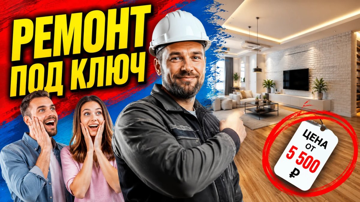 Ремонт и отделка под ключ в Краснодаре | Степ Строй