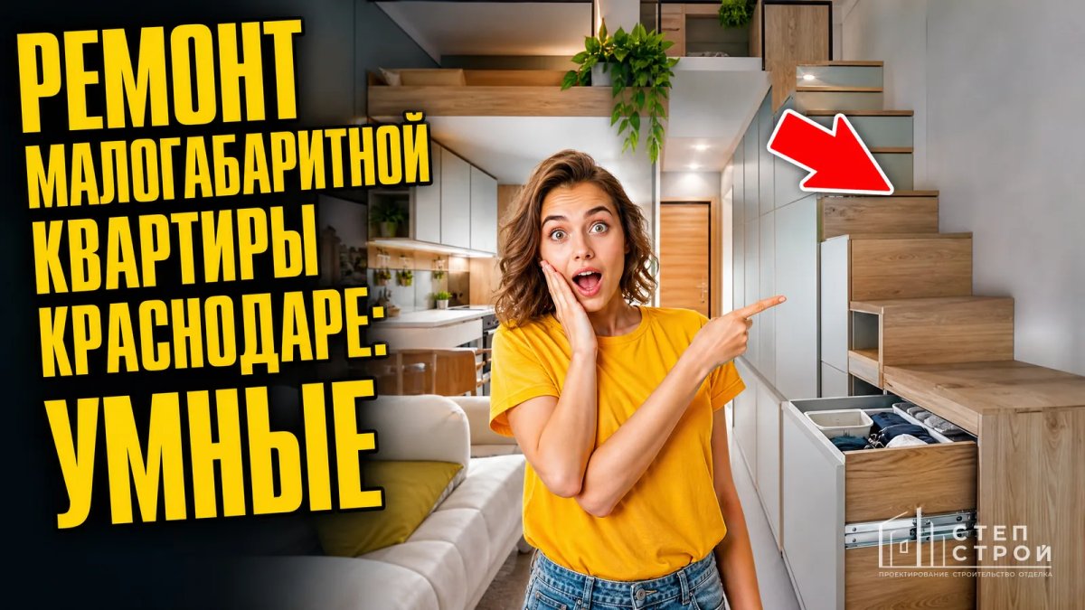 Ремонт малогабаритной квартиры в Краснодаре: умные решения