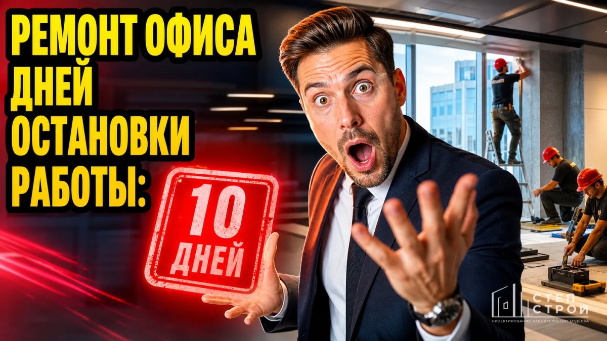 Ремонт офиса за 10 дней без остановки работы: Краснодар