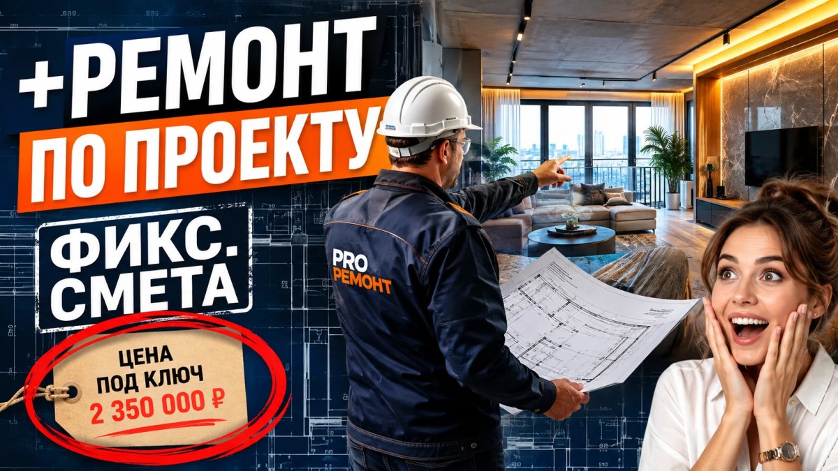 Ремонт по дизайн-проекту в Краснодаре: цена и процесс