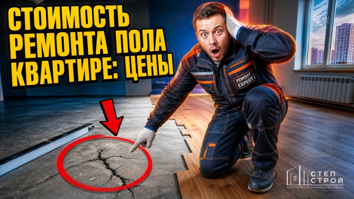 Стоимость ремонта пола в квартире: цены за м2
